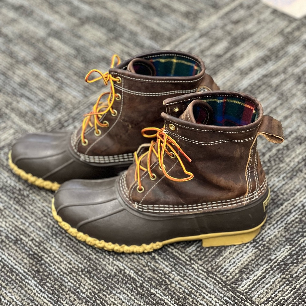 Mens LL Bean Duck Boots